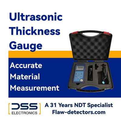 Ein guter Preis. HY-150 Digitales Ultraschall-Dickenmessgerät, 1000–9999 m/S, Sondenlänge 50 mm, Genauigkeit ± 0,5 %. Online
